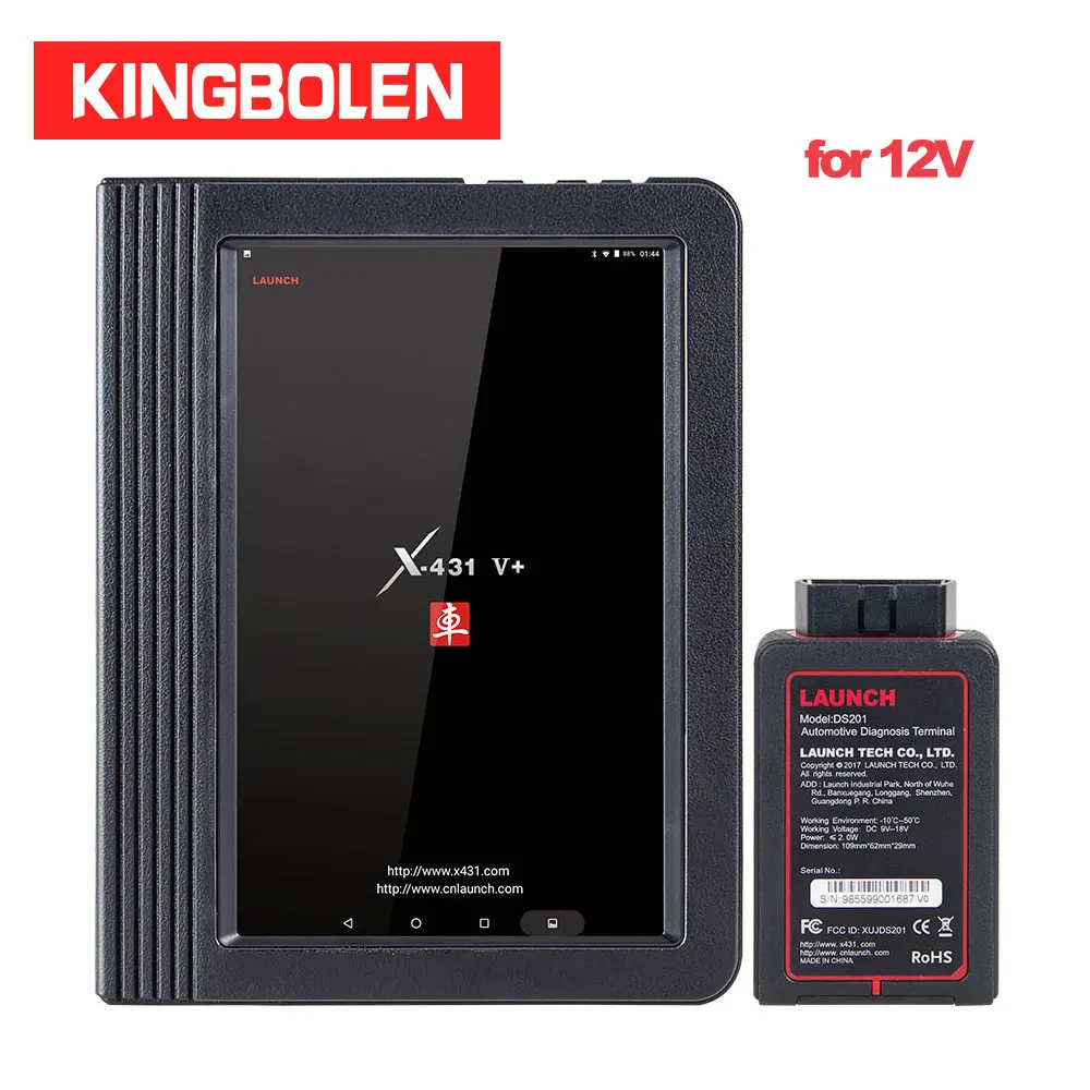 Launch X431 V + Full Systems OBDII Diagnostic Tool 1 year Free Update X-431 V plus DBScar 5 Auto Scanner EPB/Oil/TPMS/SAS Reset
Launch X431 V + Full Systems OBDII Diagnostic Tool 1 year Free Update X-431 V plus DBScar 5 Auto Scanner EPB/Oil/TPMS/SAS Reset