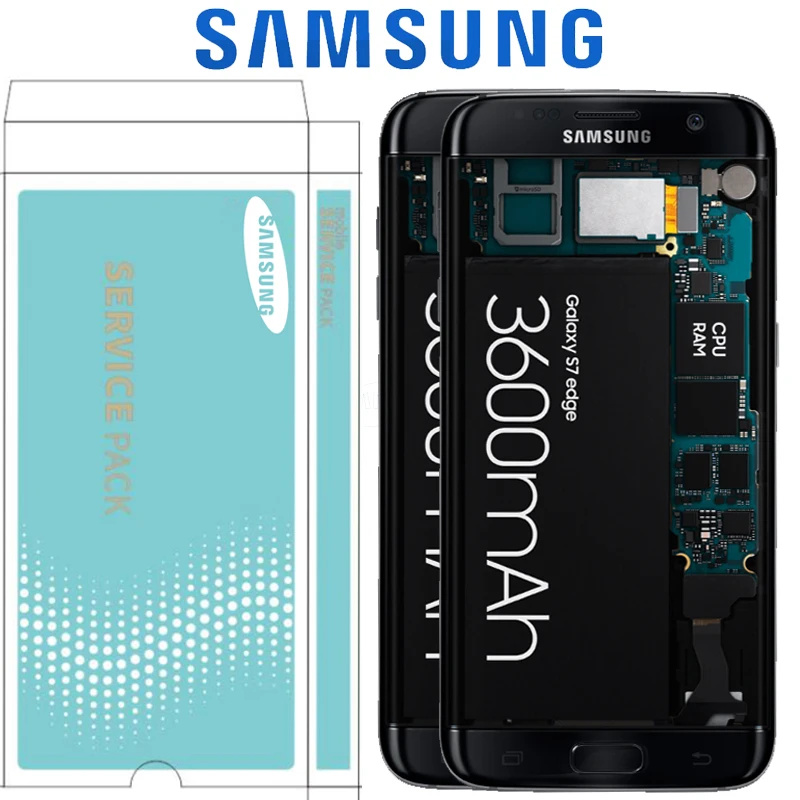 Black Silver Gold 5.5'' with Burn-Shadow LCD Display with Frame for SAMSUNG Galaxy S7 edge G935 G935F Touch Screen Digitizer
Black Silver Gold 5.5'' with Burn-Shadow LCD Display with Frame for SAMSUNG Galaxy S7 edge G935 G935F Touch Screen Digitizer