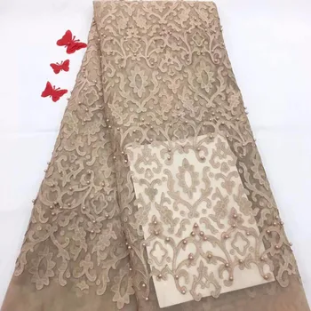 French Tulle Lace With Beads African Lace Fabric 2018 High Quality Lace Embroidery Nigerian Lace Fabrics (FJ-10-18
French Tulle Lace With Beads African Lace Fabric 2018 High Quality Lace Embroidery Nigerian Lace Fabrics (FJ-10-18