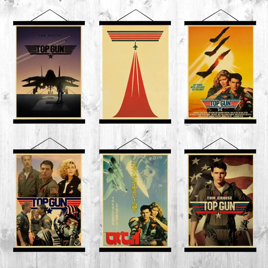 Classic movie Top Gun retro Poster Kraft Paper Bar Cafe Home Decor Painting Wall Decals
Classic movie Top Gun retro Poster Kraft Paper Bar Cafe Home Decor Painting Wall Decals