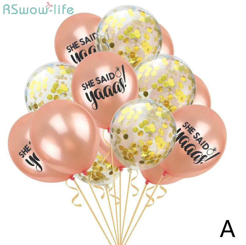 12 Inch Flamingo Bride to be Rose Gold Confetti Balloon Hen Party Wedding Arrangement Festive Party Supplies
12 Inch Flamingo Bride to be Rose Gold Confetti Balloon Hen Party Wedding Arrangement Festive Party Supplies