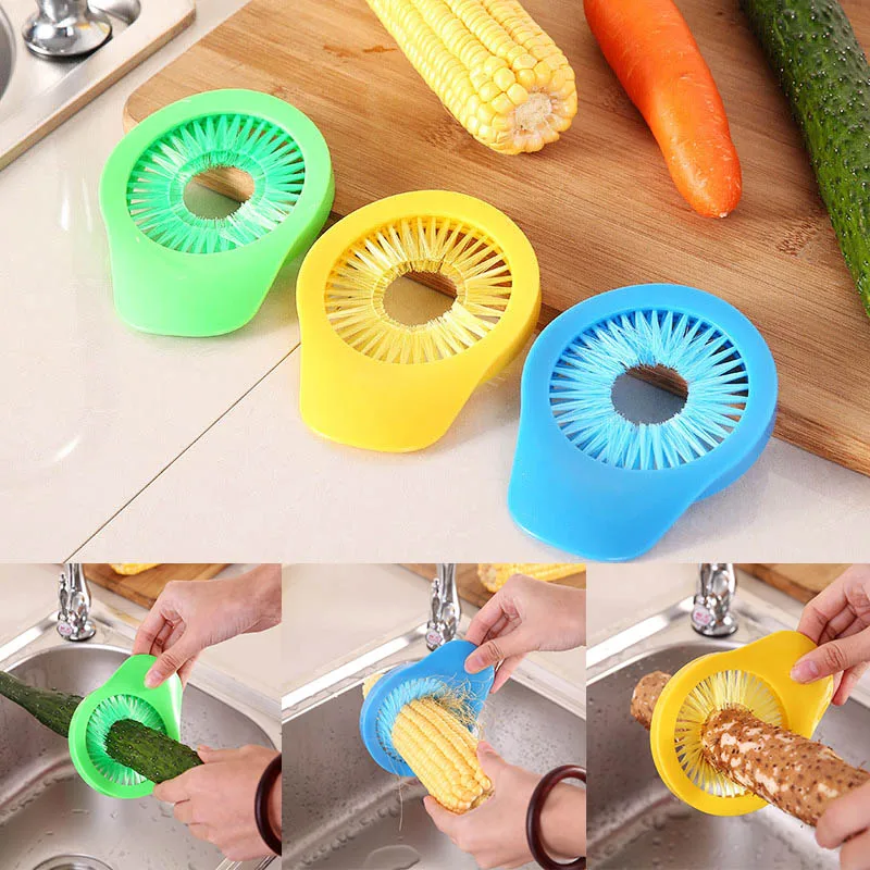 Vegetable Fruit Tools Cleaning Brush Eco-friendly Portable Corn Brush Kitchen Gadgets Kitchen Accessories Cucumber Brushes
Vegetable Fruit Tools Cleaning Brush Eco-friendly Portable Corn Brush Kitchen Gadgets Kitchen Accessories Cucumber Brushes
