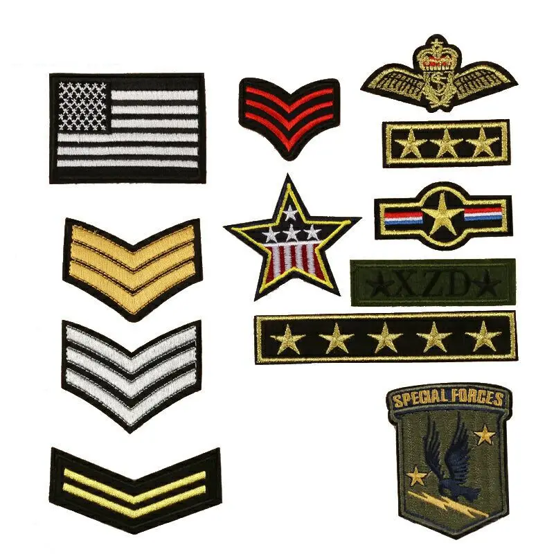 U.S.ARMY EMBLEM Embroidered Patch for Clothing Iron on Sew Applique pride Patch Fabric Clothes Shoes Bags DIY Decoration Patches
U.S.ARMY EMBLEM Embroidered Patch for Clothing Iron on Sew Applique pride Patch Fabric Clothes Shoes Bags DIY Decoration Patches
