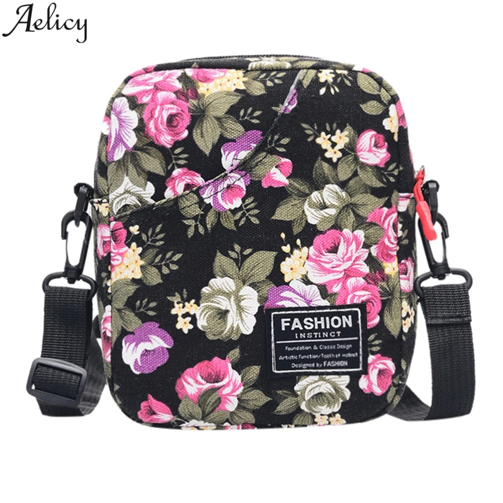 Aelicy Messenger Bag Women's Floral Canvas Shoulder Bag Ladies Fashion Small Flap Vintage Style Square Bag Versatile Hot Sales
Aelicy Messenger Bag Women's Floral Canvas Shoulder Bag Ladies Fashion Small Flap Vintage Style Square Bag Versatile Hot Sales