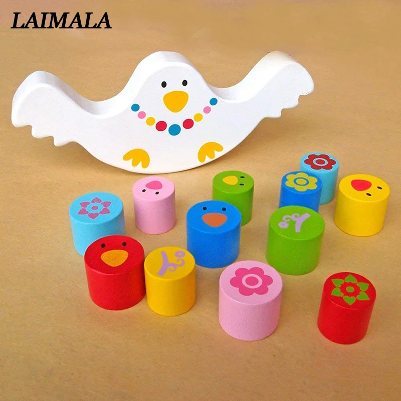 1-3 years Old Baby early education toy bird balance beam building blocks toys wooden children's cognitive Montessori teaching
1-3 years Old Baby early education toy bird balance beam building blocks toys wooden children's cognitive Montessori teaching