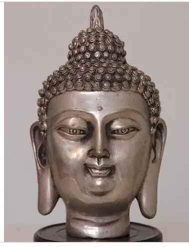 decoration copper silver factory Tibet Buddhism Temple White Copper Silver Tathagata Sakyamuni Buddha Head Statue
decoration copper silver factory Tibet Buddhism Temple White Copper Silver Tathagata Sakyamuni Buddha Head Statue