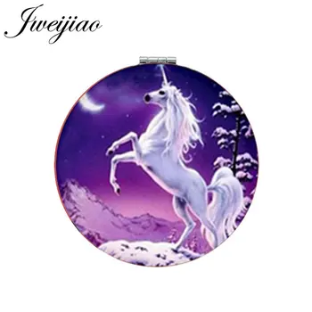 JWEIJIAO Round Folding Mini 1X/2X Magnifying Mirror Love Angle Horse Unicorn Animal Makeup Mirror Double Sides
JWEIJIAO Round Folding Mini 1X/2X Magnifying Mirror Love Angle Horse Unicorn Animal Makeup Mirror Double Sides