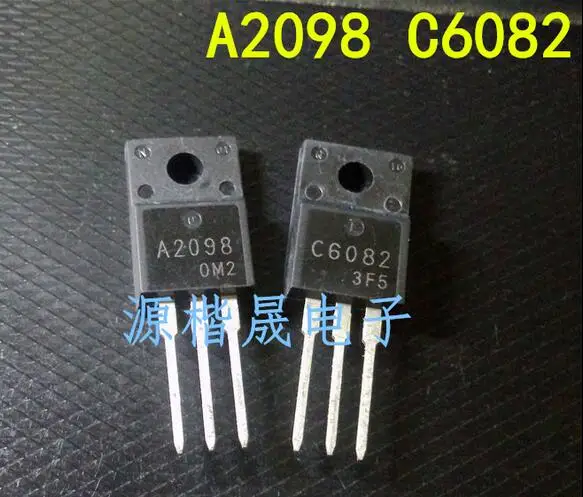 

10pcs/lot A2210 C6082 TO-220F 5Pairs (5pcs 2SA2210 + 5pcs 2SC6082) TO-220 new original