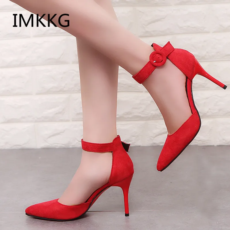 2018 New Arrival Korean Concise Pointed Toe Office Shoes Women's Fashion Solid Flock Shallow High Heels Shoes for Women V008
2018 New Arrival Korean Concise Pointed Toe Office Shoes Women's Fashion Solid Flock Shallow High Heels Shoes for Women V008