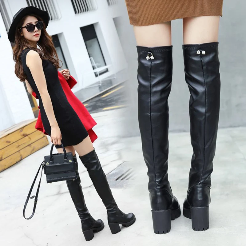 2019 Ladies Leather Boots Autumn And Winter New Thin Women High High Heel Boots Children Knee Long Boots Martin Boots
2019 Ladies Leather Boots Autumn And Winter New Thin Women High High Heel Boots Children Knee Long Boots Martin Boots
