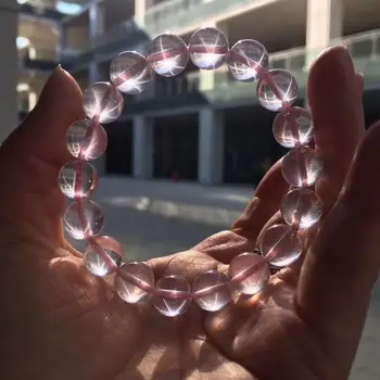 10mm Natural Star Rose Quartz Light Crystal Big Beads Stretch Bracelet AAA
10mm Natural Star Rose Quartz Light Crystal Big Beads Stretch Bracelet AAA