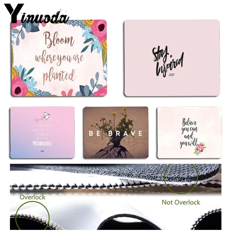 Yinuoda Proverb Phrase Motto Keyboard Gaming MousePads Size for 18x22cm 25x29cm Small Mousepad
Yinuoda Proverb Phrase Motto Keyboard Gaming MousePads Size for 18x22cm 25x29cm Small Mousepad