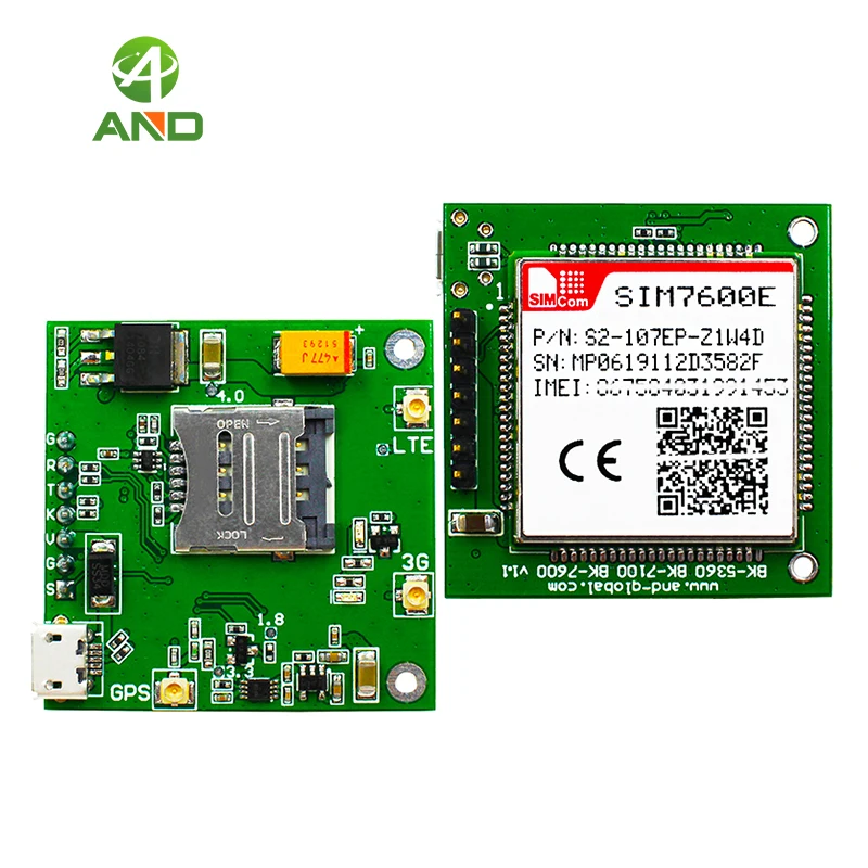 New LTE CAT1 module SIM7600E mini board,SIM7600E breakout core board model BK-SIM7600E 1pc
New LTE CAT1 module SIM7600E mini board,SIM7600E breakout core board model BK-SIM7600E 1pc