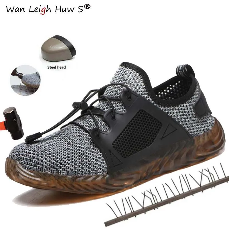 36~48 Indestructible Ryder Shoes Men And Women Steel Toe Air Safety Boots Puncture-Proof Work Sneakers Breathable Safety Shoes
36~48 Indestructible Ryder Shoes Men And Women Steel Toe Air Safety Boots Puncture-Proof Work Sneakers Breathable Safety Shoes