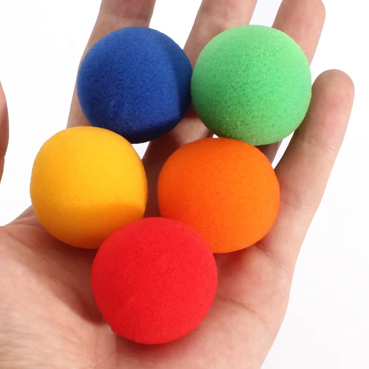 5pcs/set Close Up Magic Street Classical Comedy Trick Soft Sponge Balls 3.5cm Medium size
5pcs/set Close Up Magic Street Classical Comedy Trick Soft Sponge Balls 3.5cm Medium size