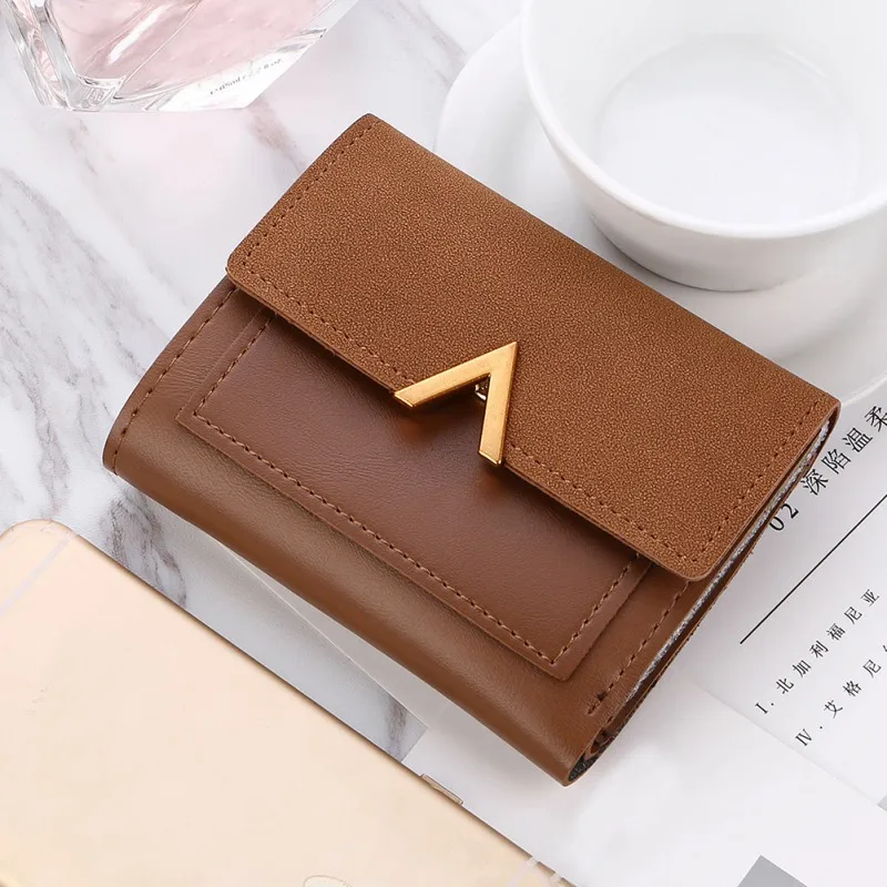 2019 New Hot Women Matte Leather Small Wallets Luxury Mini Money Bags And Purses Short Female Coin Purse Credit Card Holder
2019 New Hot Women Matte Leather Small Wallets Luxury Mini Money Bags And Purses Short Female Coin Purse Credit Card Holder
