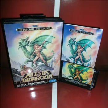 Alisia Dragoon EU Cover with box and manual For Sega Megadrive Genesis Video Game Console 16 bit card
Alisia Dragoon EU Cover with box and manual For Sega Megadrive Genesis Video Game Console 16 bit card