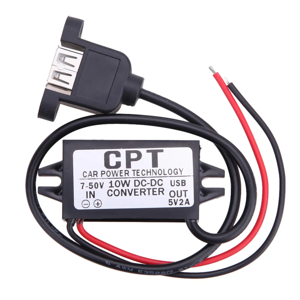 7-50V 150KHz CPT-HUL-5 Vehicle Power Supply Single USB Female With Mounting Ears for Cables Adapters Sockets Waterproof Car Powe
7-50V 150KHz CPT-HUL-5 Vehicle Power Supply Single USB Female With Mounting Ears for Cables Adapters Sockets Waterproof Car Powe