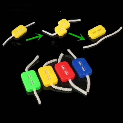 Wholesale 100pcs Magic Tricks Fun Broken Rope Restore Prop Magician Supplies Street Magic Kids Trick Toy YH125
Wholesale 100pcs Magic Tricks Fun Broken Rope Restore Prop Magician Supplies Street Magic Kids Trick Toy YH125