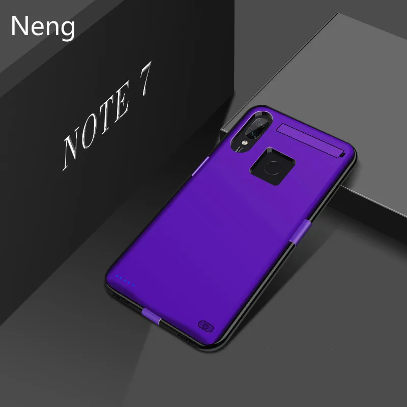 Neng 6800 мАч чехол для зарядного устройства Xiaomi Redmi note7 Pro Note7 зарядки аккумулятора