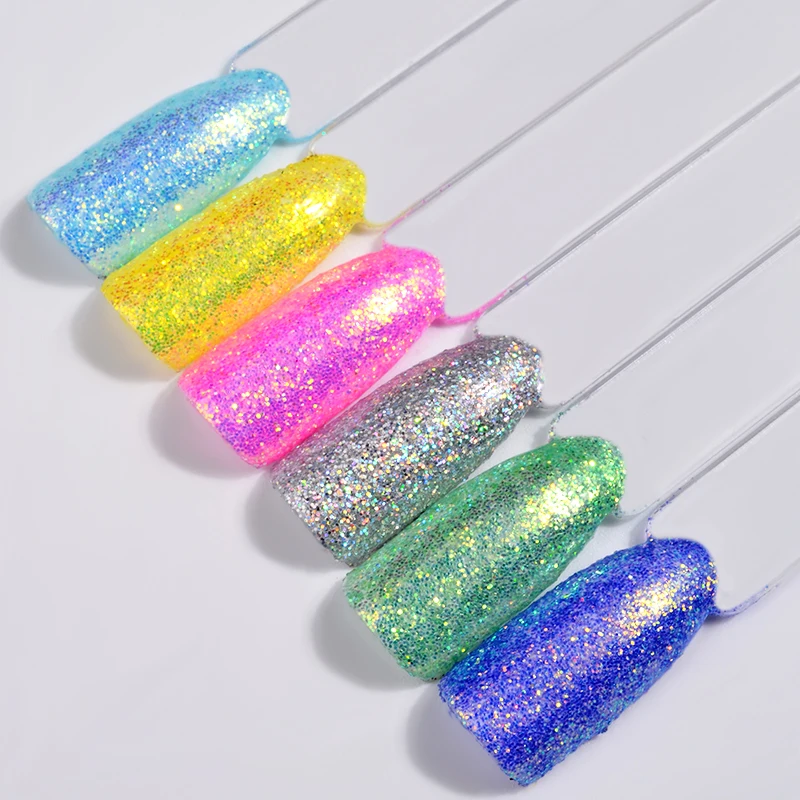 Set 6 Pots Nail Art Glitters Mermaid Rainbow Flakes Sequins Ultra Thin Candy Decorations 3d Manicure Dust Powder New Wholesale
Set 6 Pots Nail Art Glitters Mermaid Rainbow Flakes Sequins Ultra Thin Candy Decorations 3d Manicure Dust Powder New Wholesale
