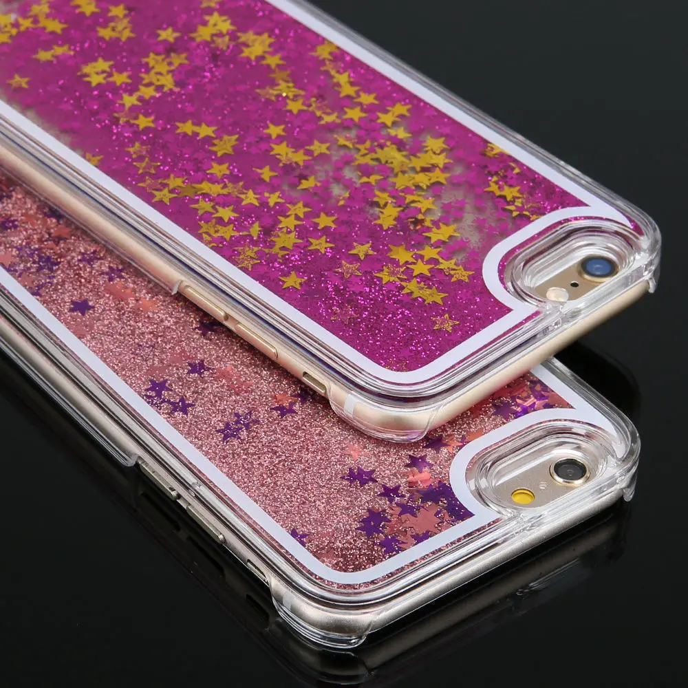 Liquid Glitter Phone Case for iphone 6S for Women Luxury Flowing Stars Pink Coque for iphone 8 7 6 5 5S SE Capas Accessories
Liquid Glitter Phone Case for iphone 6S for Women Luxury Flowing Stars Pink Coque for iphone 8 7 6 5 5S SE Capas Accessories