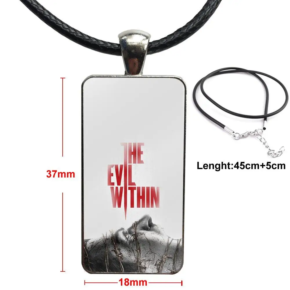 The Evil Within 2 Necklace Fashion Long Chain With Rectangle Necklace Jewelry For Women Handmade Girls
The Evil Within 2 Necklace Fashion Long Chain With Rectangle Necklace Jewelry For Women Handmade Girls