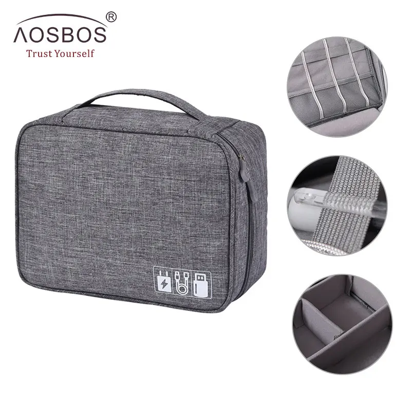 Дорожные аксессуары Aosbos сумки кабель для передачи данных цифровая отделка