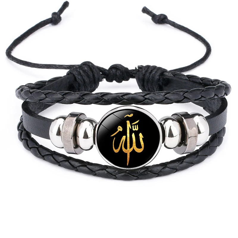 Bohemian Beads men Women handmade vintage Classic Rope multilayered leather bracelet Allah Time Gem Leather Beaded jewelry Gift
Bohemian Beads men Women handmade vintage Classic Rope multilayered leather bracelet Allah Time Gem Leather Beaded jewelry Gift