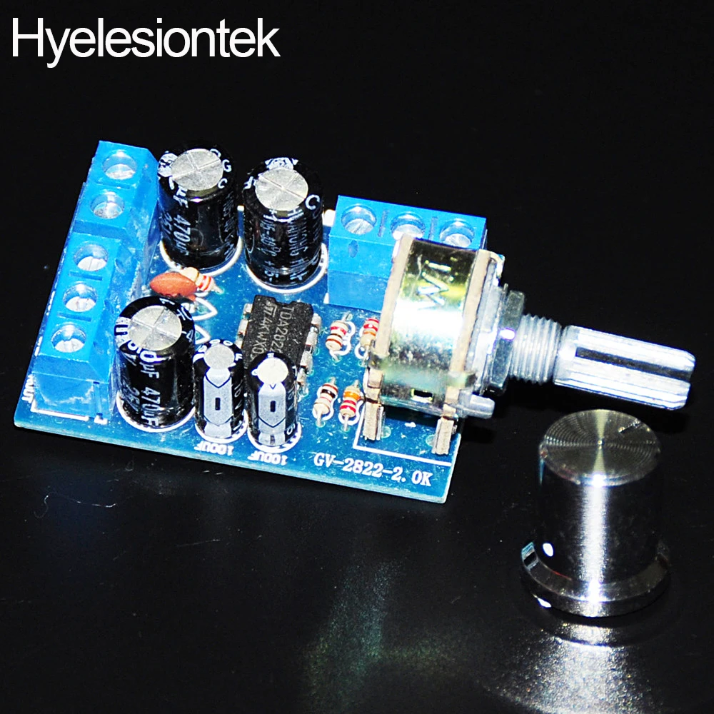 Audio Amplifier TDA2822M Amplificador 2.0 Audio Amp Channels Stereo Board DC 1.8-12V 3.5mm Kit Power Supply Module Electronics
Audio Amplifier TDA2822M Amplificador 2.0 Audio Amp Channels Stereo Board DC 1.8-12V 3.5mm Kit Power Supply Module Electronics