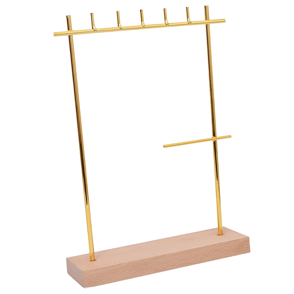 Fashion Jewelry Display Rack Stand Holder Earrings Hanging Organizer Showcase 24.5cm