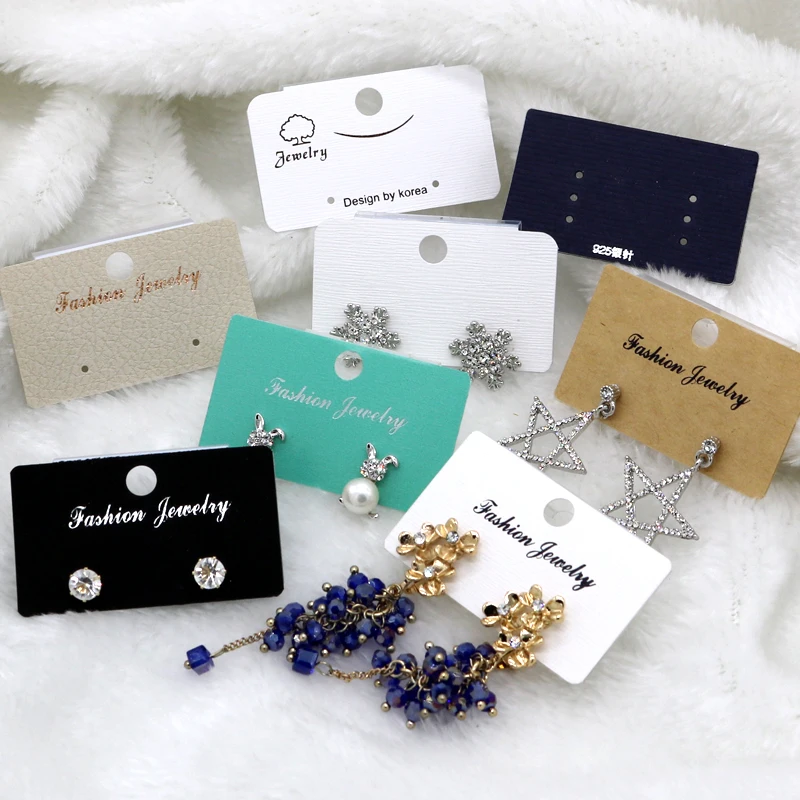 Wholesale 200Pcs/lot 3x5cm PVC+Paper Earrings Card Jewelry Ear Studs Display Packaging Cards Rectangle Label Tags Jewelry Cards
Wholesale 200Pcs/lot 3x5cm PVC+Paper Earrings Card Jewelry Ear Studs Display Packaging Cards Rectangle Label Tags Jewelry Cards