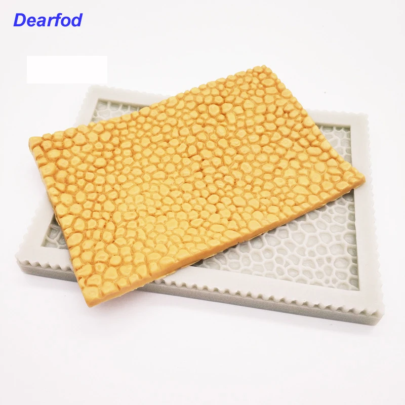 MX168 Stone Pattern Silicone Sugar Mold Silicone Cake Brim Decoration Mold Kitchenware DIY Tool
MX168 Stone Pattern Silicone Sugar Mold Silicone Cake Brim Decoration Mold Kitchenware DIY Tool