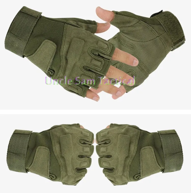 Tactical Army Combat Training Gloves Men Military Police Soldier Paintball Outdoor Gloves Half Finger Sports Bicycle Gloves
Tactical Army Combat Training Gloves Men Military Police Soldier Paintball Outdoor Gloves Half Finger Sports Bicycle Gloves