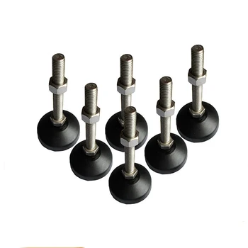 10PCS/LOT Nylon Feet Cup Diameter 50mm Adjustable Glides Furniture Legs M8x50/80 M10X50/80 M12X50/80mm Leveling Foot Mount Pad
10PCS/LOT Nylon Feet Cup Diameter 50mm Adjustable Glides Furniture Legs M8x50/80 M10X50/80 M12X50/80mm Leveling Foot Mount Pad
