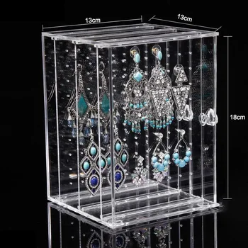 Transparent Acrylic Earrings Jewelry Storage Box Women Jewelry Earrings Organizer Display Stand Rack Wedding Decor
Transparent Acrylic Earrings Jewelry Storage Box Women Jewelry Earrings Organizer Display Stand Rack Wedding Decor