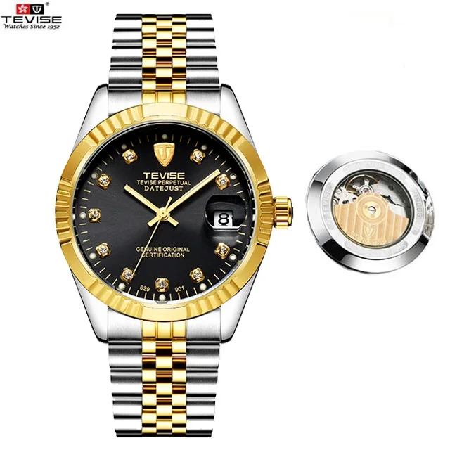 TEVISE Luxury Automatic Mechanical Wristwatches Dragon Stainless Men's Watch Waterproof relogio masculino 629
TEVISE Luxury Automatic Mechanical Wristwatches Dragon Stainless Men's Watch Waterproof relogio masculino 629