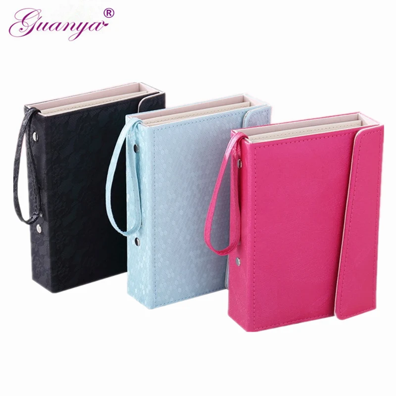 Guanya Brand Book shape Leather Jewelry Box makeup organizer earrings Stud Hooks Holder Collection Portable travel Case Gift
Guanya Brand Book shape Leather Jewelry Box makeup organizer earrings Stud Hooks Holder Collection Portable travel Case Gift