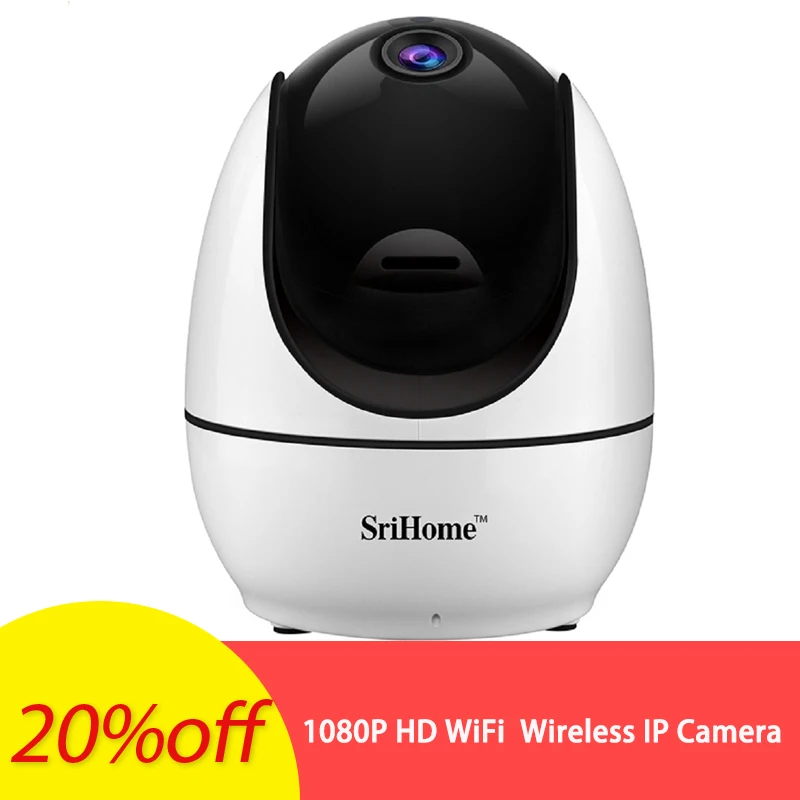 Sricam SH026 Home Security WiFi IP Camera 1080P HD Wireless 2.4G Smart Networking Night Vision Motion Monitor for Smart Home
Sricam SH026 Home Security WiFi IP Camera 1080P HD Wireless 2.4G Smart Networking Night Vision Motion Monitor for Smart Home