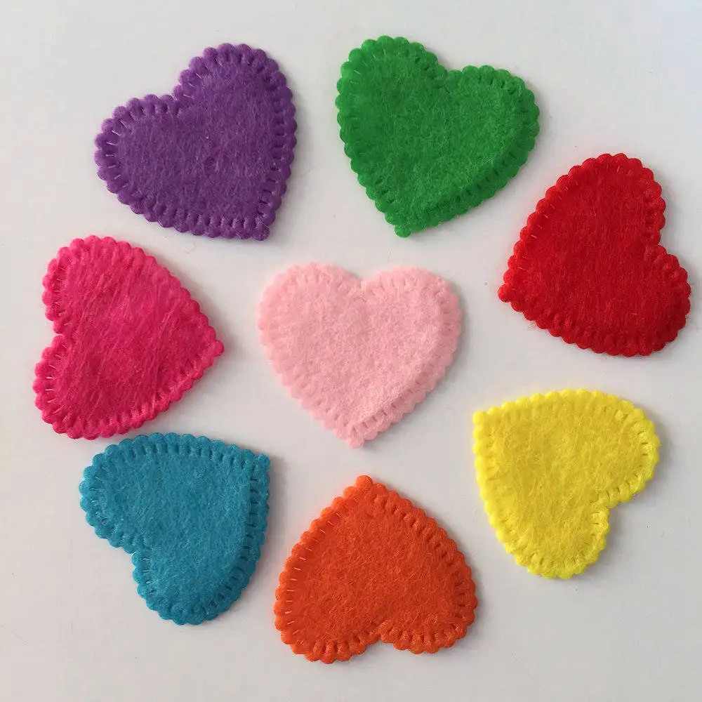 NEW 50PCS Mix 25mm Padded Felt Heart Appliques Crafts Wedding Making DIY/wedding A69A
NEW 50PCS Mix 25mm Padded Felt Heart Appliques Crafts Wedding Making DIY/wedding A69A