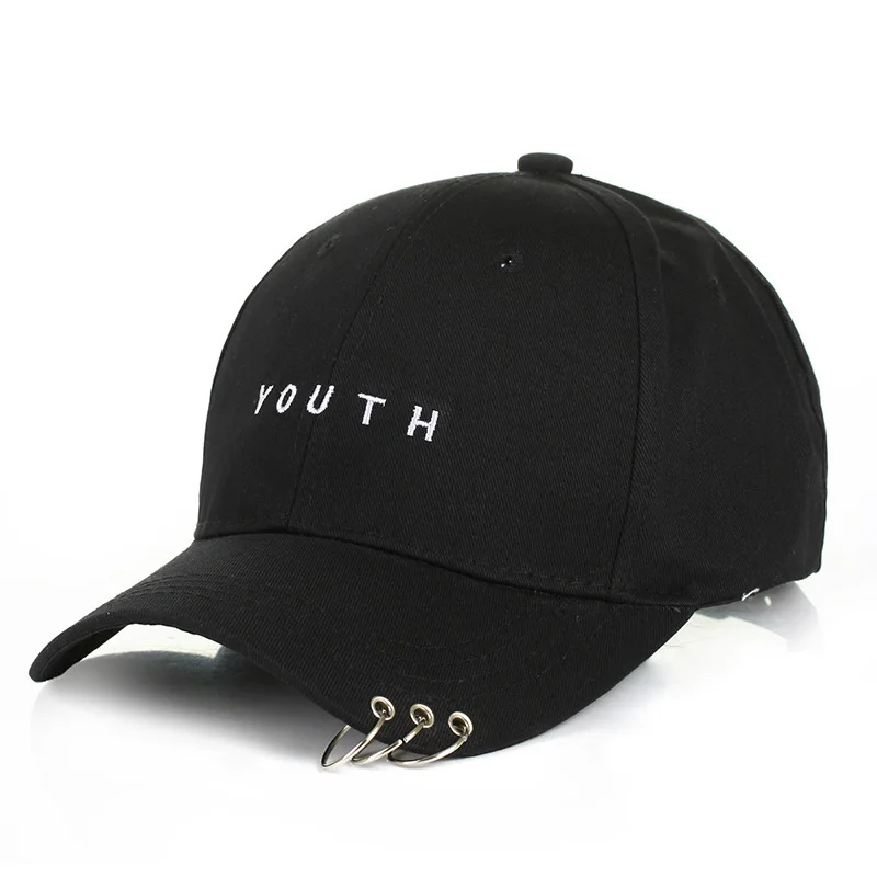 Women Men Letter Printed Baseball Caps YOUTH Snapback Caps Hip Pop Rap Flat Hats Metal Ring Caps Dad Hats
Women Men Letter Printed Baseball Caps YOUTH Snapback Caps Hip Pop Rap Flat Hats Metal Ring Caps Dad Hats