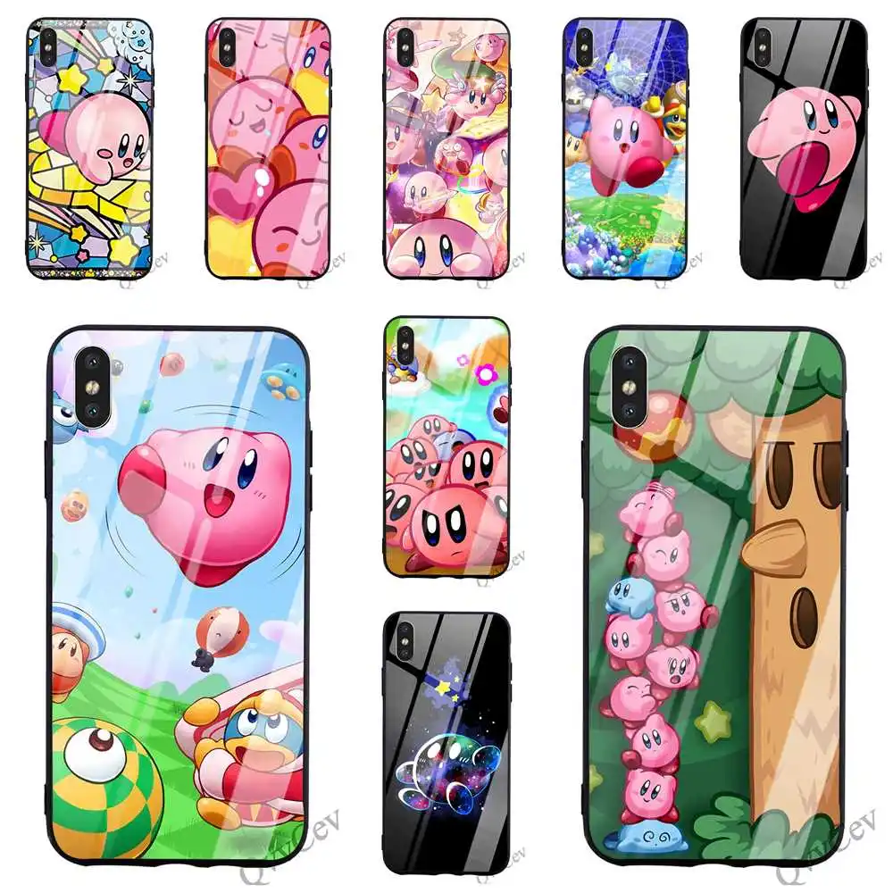 Colorful Kirby Mass Attack Tempered Glass Phone Case for iPhone SE Cover X XR 5 7 8 Plus 6 6S 5S Xs Max 11 pro Shell
Colorful Kirby Mass Attack Tempered Glass Phone Case for iPhone SE Cover X XR 5 7 8 Plus 6 6S 5S Xs Max 11 pro Shell