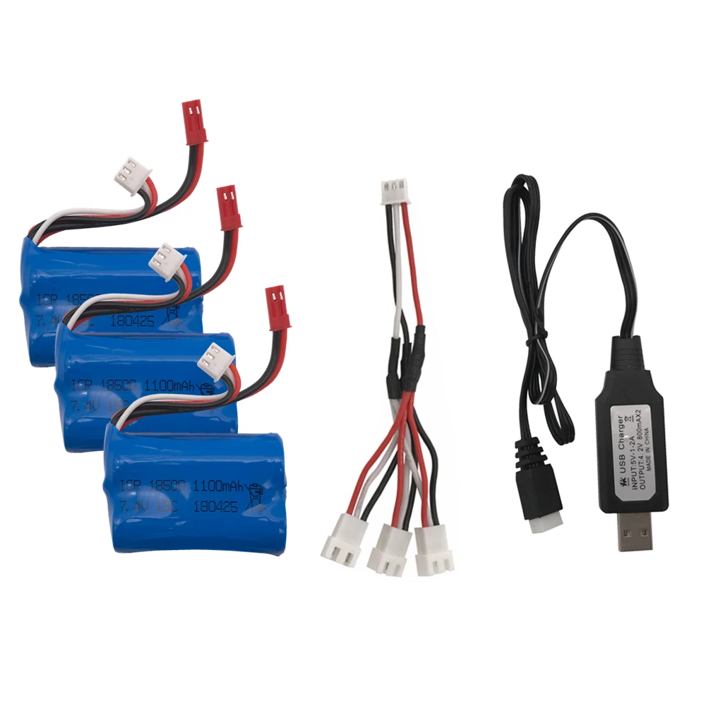 3pcs 7.4V 1100mAH Lipo Battery For Remote control helicopter RC Boat 7.4 V 1100 mAH 15C discharge 18500 toy battery Cylindrical
3pcs 7.4V 1100mAH Lipo Battery For Remote control helicopter RC Boat 7.4 V 1100 mAH 15C discharge 18500 toy battery Cylindrical