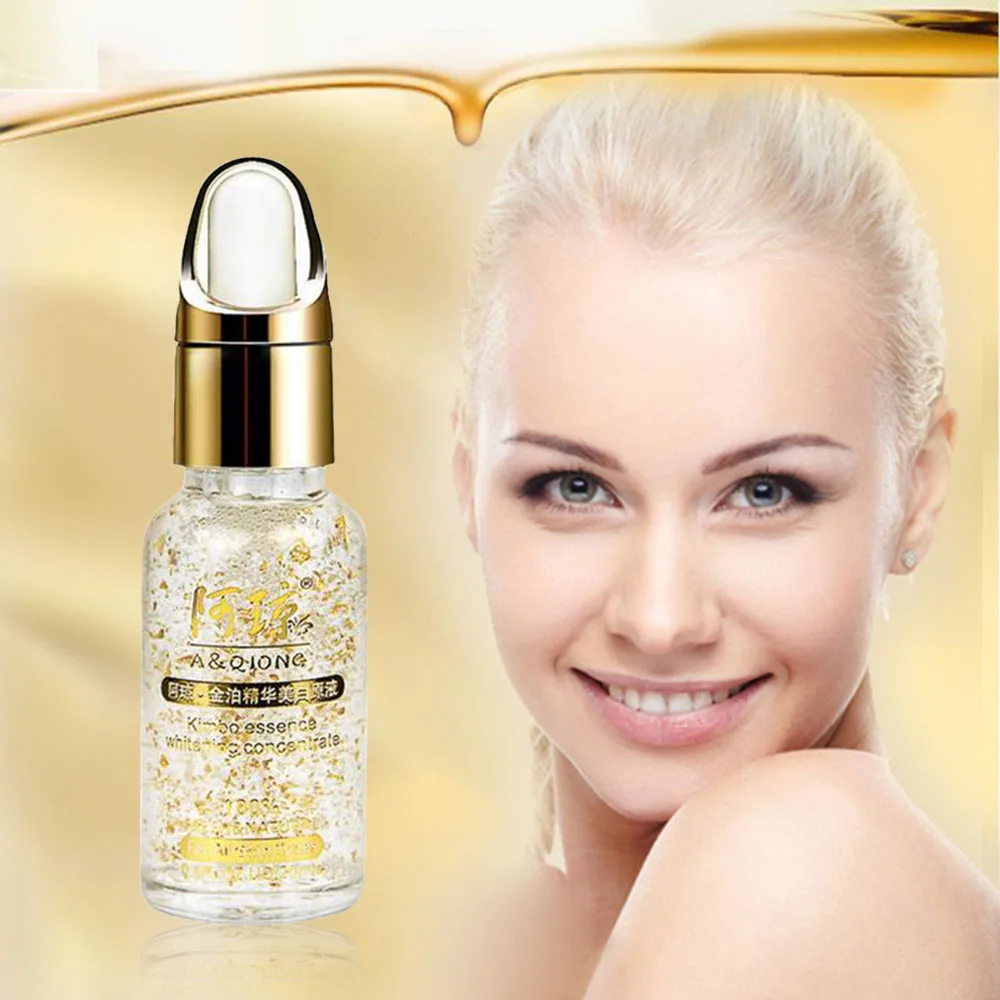 Aqiong 24k Pure Gold Fo il Es sence Hyaluronic Acid Liquid F ace Cream Whitening Moisturizing Anti-Aging Anti-redness Serum 20ml
Aqiong 24k Pure Gold Fo il Es sence Hyaluronic Acid Liquid F ace Cream Whitening Moisturizing Anti-Aging Anti-redness Serum 20ml