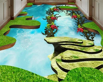 beibehang Custom high-end seductive wallboard sky steps ladder flower ring bathroom bedroom 3d flooring painting papel de parede
beibehang Custom high-end seductive wallboard sky steps ladder flower ring bathroom bedroom 3d flooring painting papel de parede