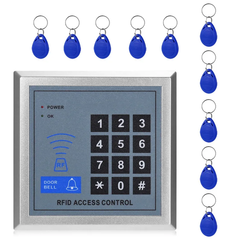 1 Set Electronic Smart Lock Door Lock Entrance Access Control System With 10 Key Serrure De Porte Cerradura Puerta 40JUN19
1 Set Electronic Smart Lock Door Lock Entrance Access Control System With 10 Key Serrure De Porte Cerradura Puerta 40JUN19