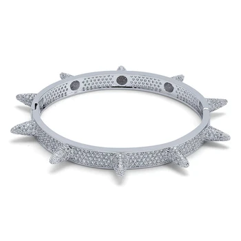Spikes Rivet Stud Mens Charm Bracelets Bangle Iced Out Gold Silver Color Bracelets Hip Hop/Punk Gothic Bling Jewelry
Spikes Rivet Stud Mens Charm Bracelets Bangle Iced Out Gold Silver Color Bracelets Hip Hop/Punk Gothic Bling Jewelry