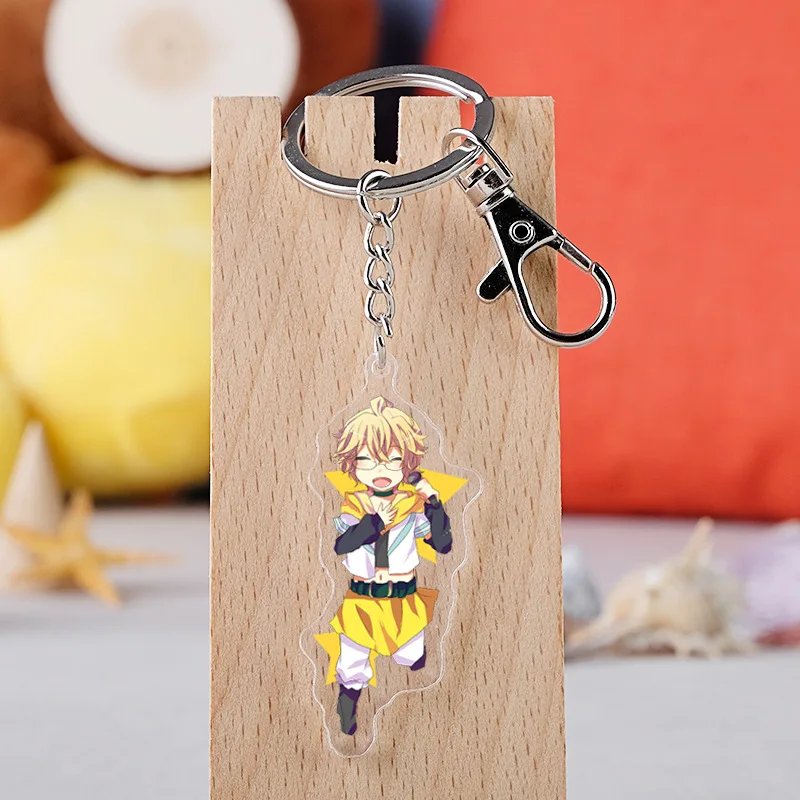 Japanese Anime Uta no Prince-sama: Maji Love 1000% Cartoon Figure Car Key Chain Holder Best Friend Graduation Christmas Day Gift | Украшения