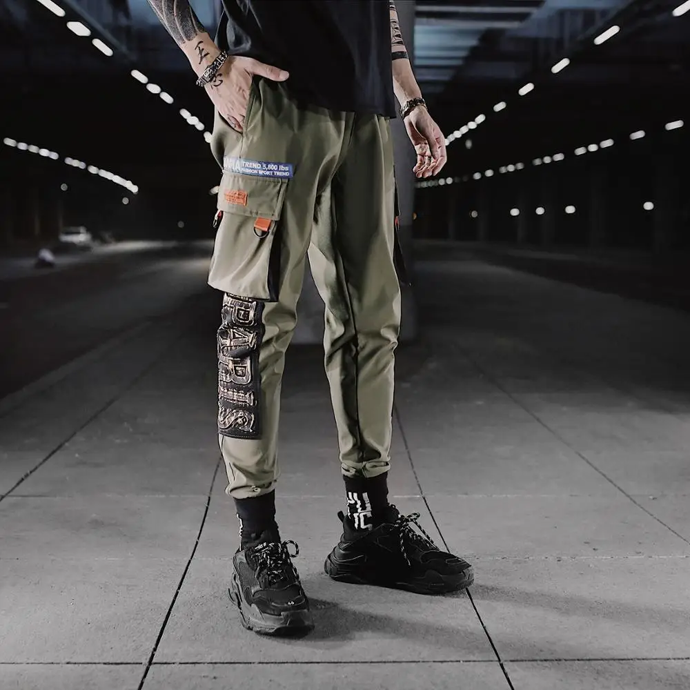 Fashion Streetwear Jogger Pants Men Summer Autumn Loose Fit Ankle Punk Style Hip Hop Pants Multi Pocket Military Cargo Pants
Fashion Streetwear Jogger Pants Men Summer Autumn Loose Fit Ankle Punk Style Hip Hop Pants Multi Pocket Military Cargo Pants