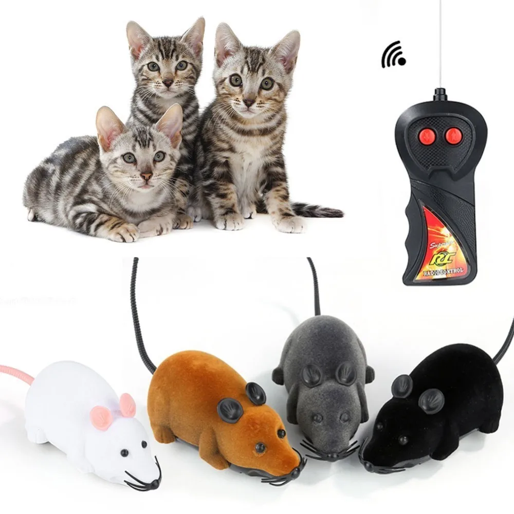 Hot Selling New Black White Funny Pet Cat Mice Toy Wireless RC Gray Rat Mice Toy Electronic Pets For Christmas Kids Toys
Hot Selling New Black White Funny Pet Cat Mice Toy Wireless RC Gray Rat Mice Toy Electronic Pets For Christmas Kids Toys